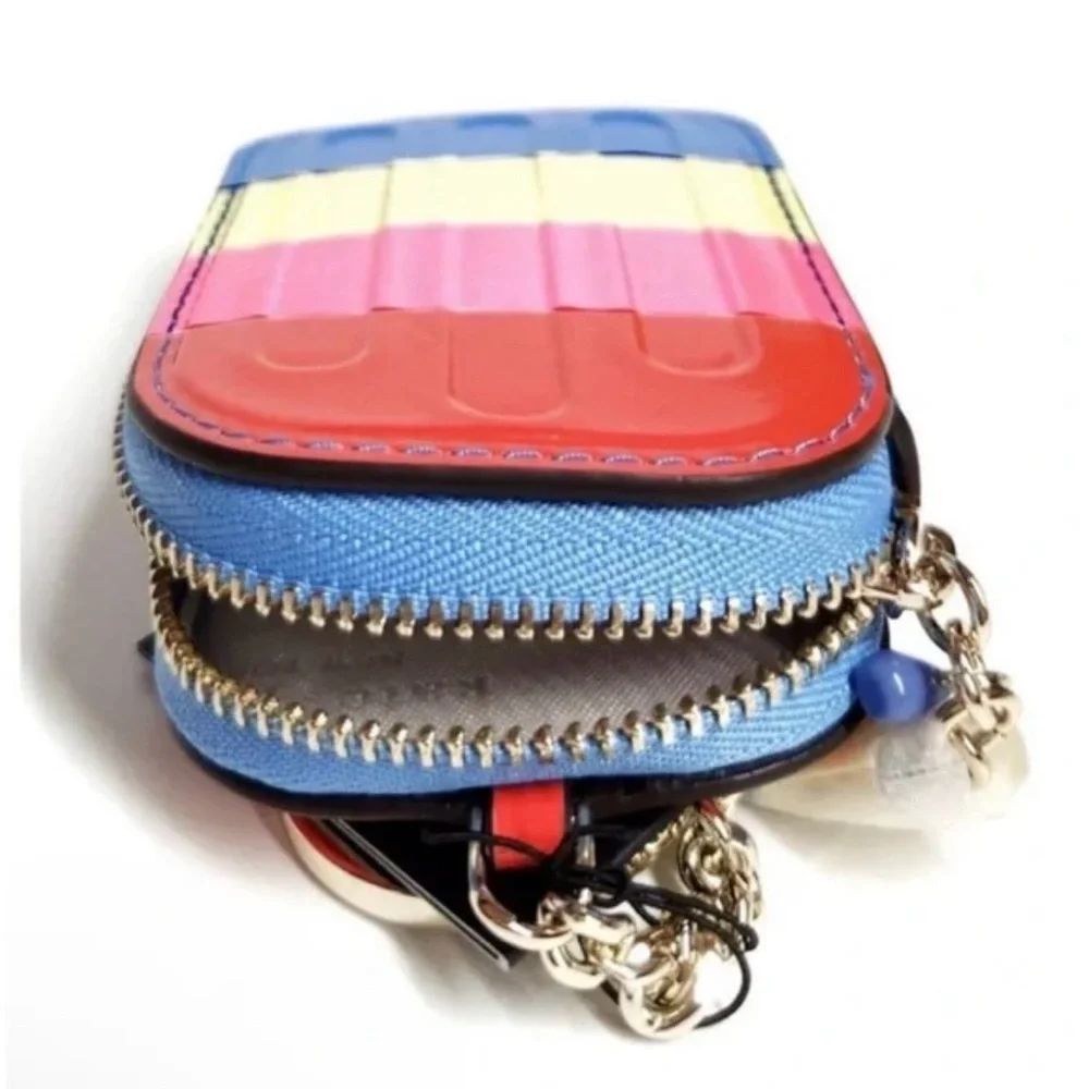 Kate Spade popsicle leather coin purse bag charm NWT - Picture 12 of 12